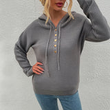 Women Pullover Knit Sweater Women's Autumn and Winter Sweater