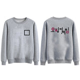 Squid Game Costume Men's and Women's round Neck Sweater