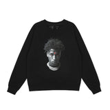 Vlone Sweatshirt Printed Crew Neck Sweatshirt Casual Loose Large V Men And Women Autumn