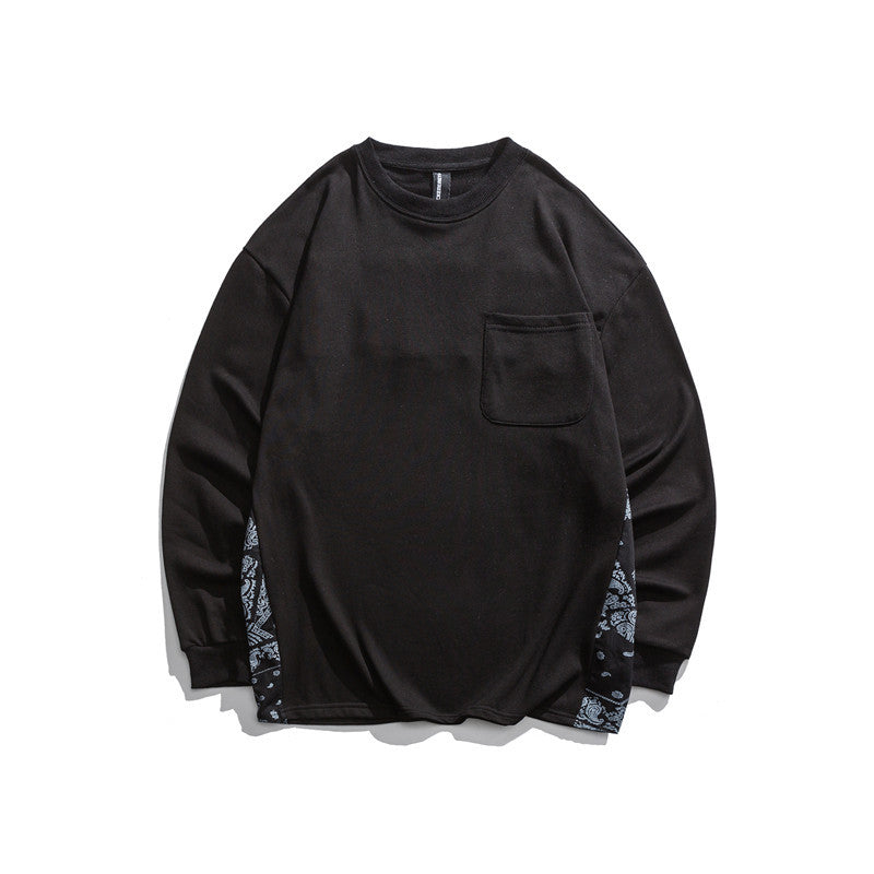 Crew Neck Sweatshirts for Men Men's Autumn Clothing Letter Printed round Neck Couple Sweater