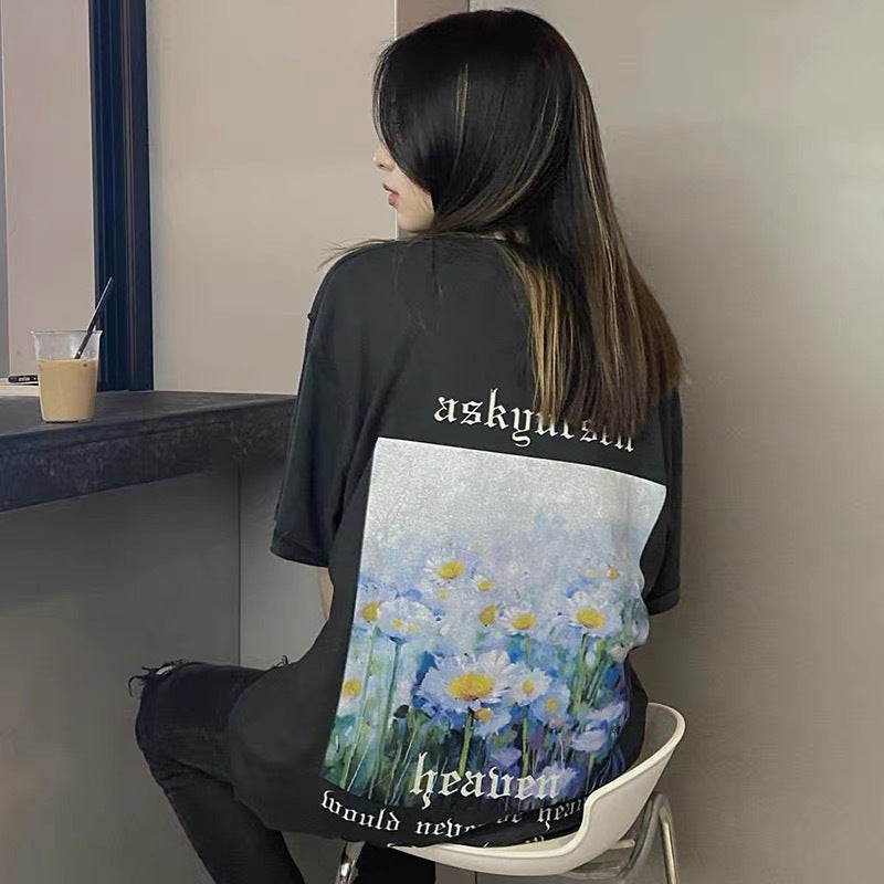 Askyurself T Shirt round Neck VTG Short Sleeve T-shirt