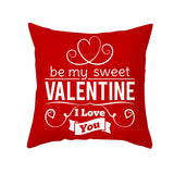 Valentine's Day Pillow Covers 4 Piece Random Styles Together, Home Pillow Cushion Cover