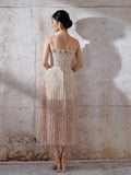 Kendall Jenner Wedding Guest Dress Embroidery Floral Cross Strap Style Small Floral