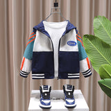 Toddler Boys Jackets Boys' Coat Spring and Autumn Jacket Hooded