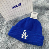 Yankee and Dogers Winter Hat Fall Winter Fashion Embroidery Fashion Wool Hat