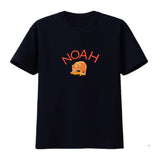 Noah T Shirt Noah Torch Brown Bear Loose Crew Neck Casual Cotton