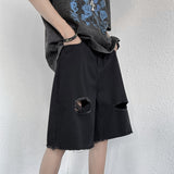 Men Denim Shorts Men's Summer