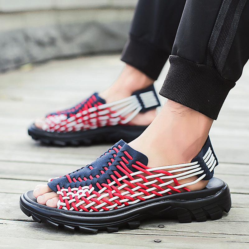 Men Sandals Indoor and Outdoor Beach Sandals Sport Flip Flops Comfort Casual Sandal