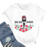 Halloween Costumes Bad Witch Vibe Shirt Printed Short Sleeve T-shirt Unisex Wear