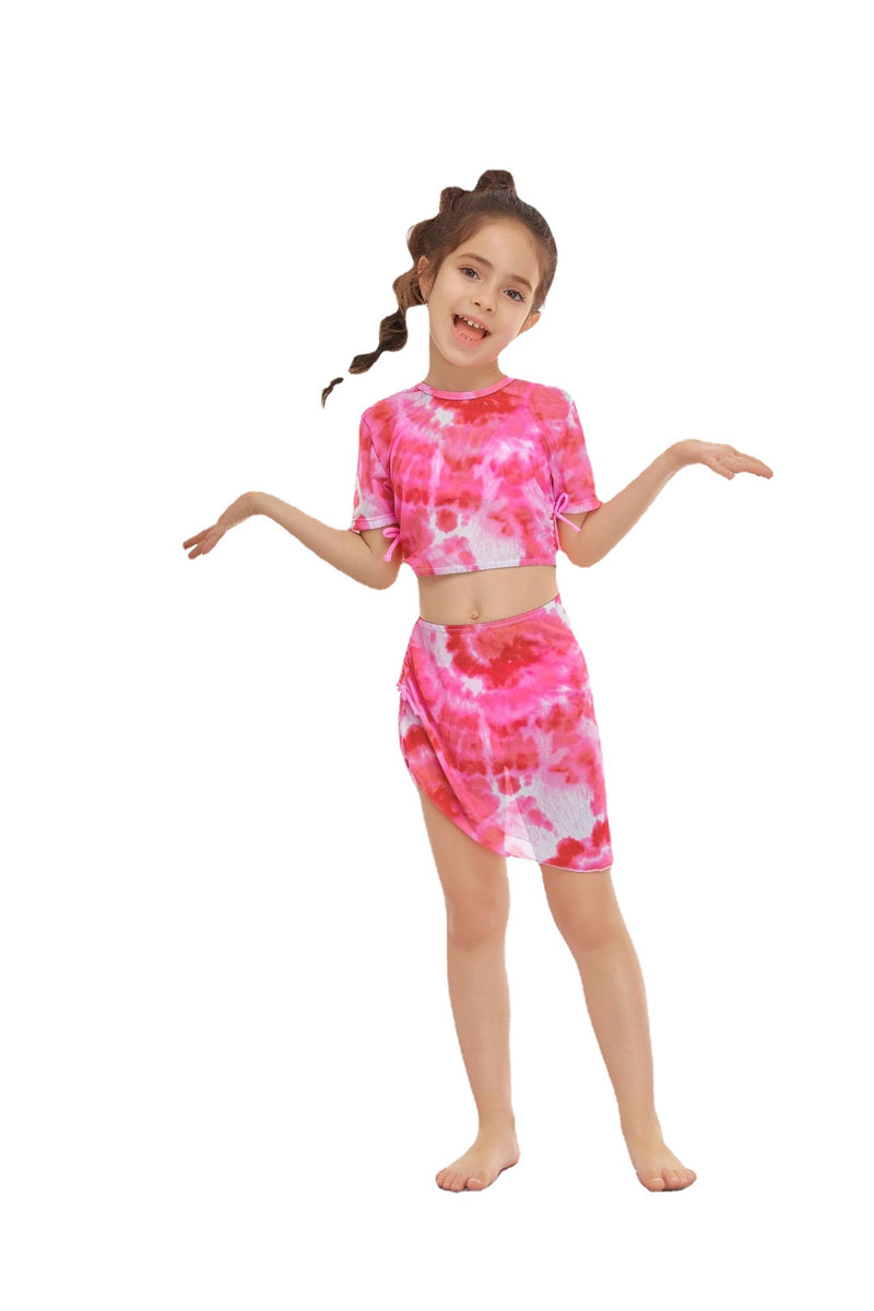 Children Swimwear Mesh Skirt