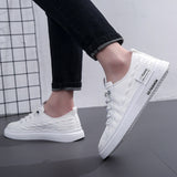 Flat Shoes Summer Breathable Board Shoes Men's Cavas Shoes