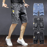 Men Jorts Casual Men's Clothing Middle Pants Summer Denim Shorts