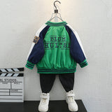 Toddler Boys Jackets Children's Clothing Boys Autumn Clothing Baseball Uniform Jacket
