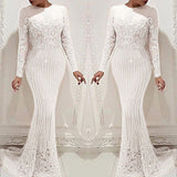 Long Homecoming Dresses Sexy Bronzing Long Sleeve Ball Gown Dress
