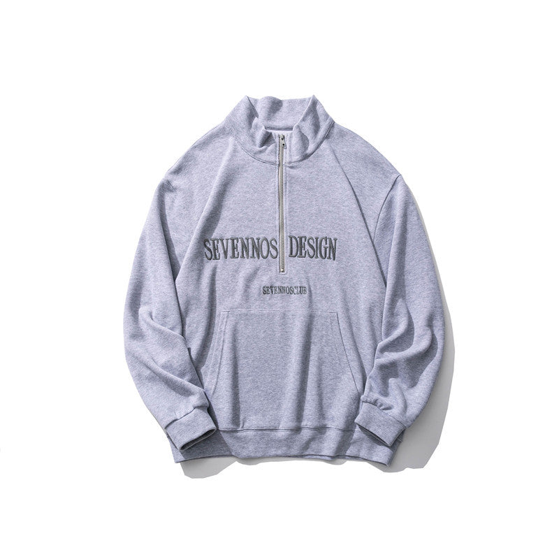 Crew Neck Sweatshirts Men's Autumn Clothing Loose Trendy Casual Sweatshirt Men's
