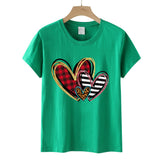 Valentine's Day T Shirt Spring/Summer Short-Sleeved T-shirt Top