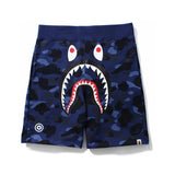 Bathing Ape Shorts Shark Shorts for Men and Women Camouflage Outwear Casual