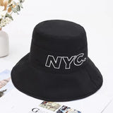 Women Bucket Hat Fisherman Middle Brim Sun Protection
