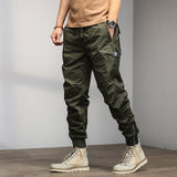 Cuffed Cargo Pants Men 'S Summer Casual Pants Men 'S Trousers