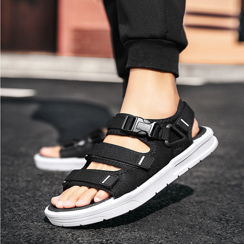 Men's Sandals Indoor and Outdoor Beach Sandals Sport Flip Flops Comfort Casual Sandal Sandals Men's Breathable Casual Shoes Outdoor Beach Shoes