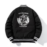 Varsity Jacket Autumn And Winter Embroidered Jacket Baseball Uniform Women'S Cotton