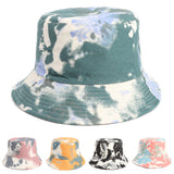 Bucket Hat Fishing Cap Cotton Print Fisherman Hat Bucket Hat Men's and Women's Fashion Spring and Summer Outdoor Leisure