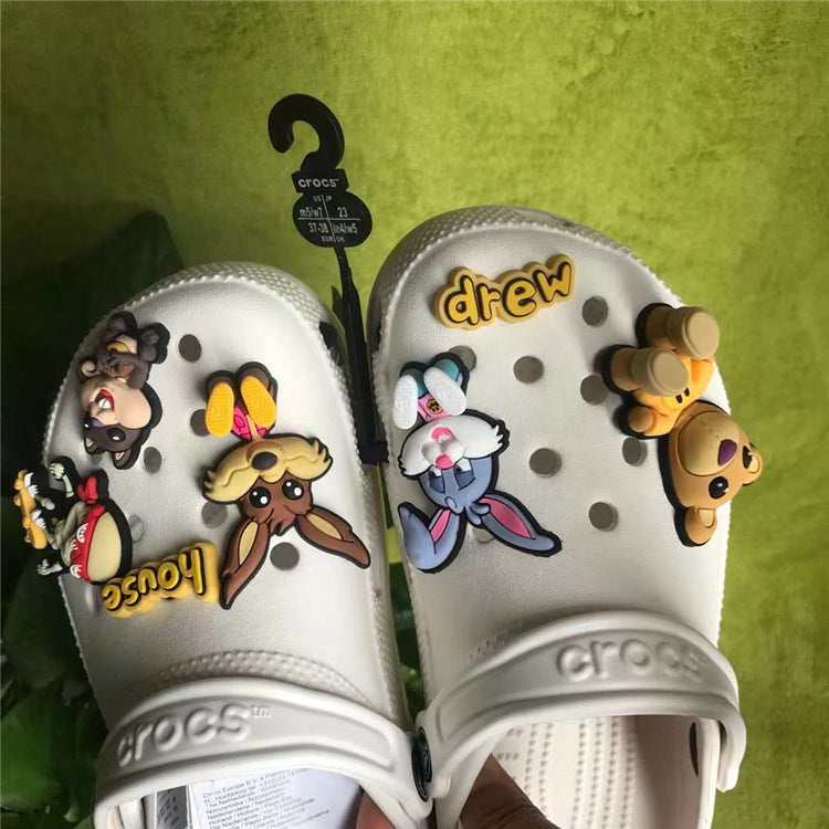 Crocs Hole Shoes X Justin Bleber with Drew House