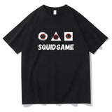 Squid Game Costume T-shirt Loose Men's and Women's Short Sleeve T-shirt