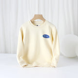 Children Long Sleeve Shirts Spring and Autumn Sweater Terry Bottoming Shirt