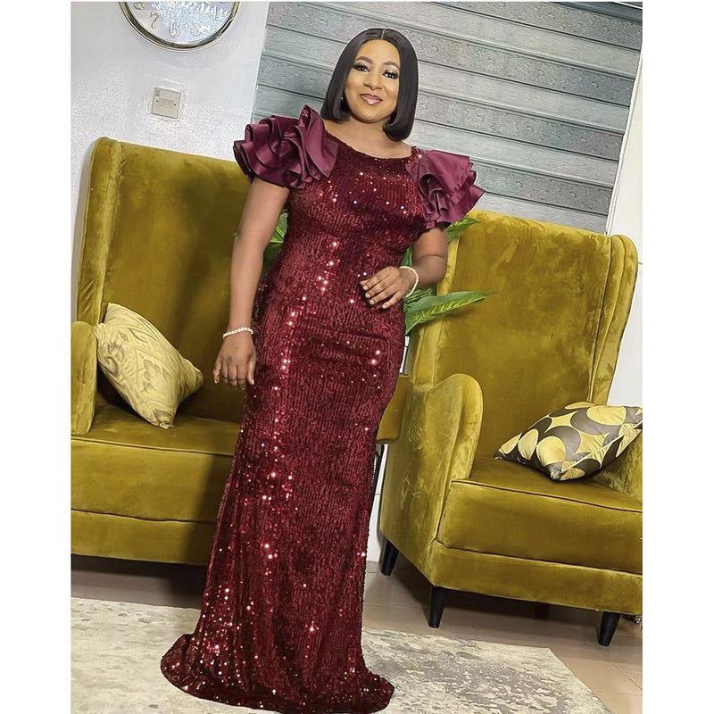 African Dashiki Dress African plus Size Women's Dress