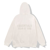 Cardigan Baseball Jacket Fog Three-Dimensional Flocking Brushed Hoody Zipper Cardigan Hooded Coat