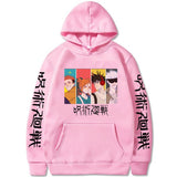 Anime Hoddies Five Wu Student Tops Casual Sweatshirt