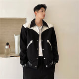 Men's Jackets Leather Stitching Jacket