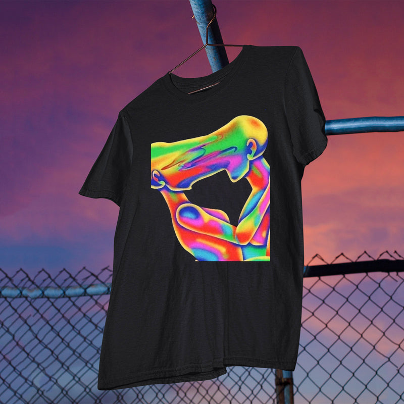 Valentine's Day T Shirt Large Size T-shirt Short Sleeve Men's and Women's Printed T-shirt Summer