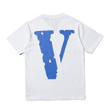 Vlone T Shirt Printed Cotton Round Neck Short Sleeve T-Shirt For Men And Women