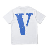 Vlone T Shirt Printed Cotton Round Neck Short Sleeve Tshirt Women Loose Vlone