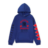 Anime Hoddies Clothing Fire Shadow Tissue Printed Hoodie