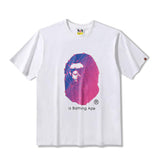 Bathing Ape T Shirt Printed Large Size Loose Short Sleeve T-shirt