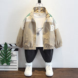 Toddler Boys Jackets Boys' Coat Spring and Autumn Casual Jacket