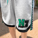 Men White Shorts Summer Men's Shorts Men's Loose Shorts Men