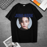 BTS Proof T Shirt Short-Sleeved T-shirt Men's Loose T-shirt