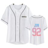 BTS Proof T Shirt Short Sleeve Baseball Shirt Summer Clothes T-shirt Baseball Shirt