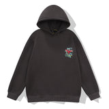Kanye West Sunday Service Hoodie Flamingo Printing Plus Velvet Pullover Guard