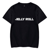 Jelly Roll T Shirt Jelly Roll Name Printed Round Neck Men And Women Same Style