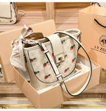 Strawberry Bags Female Strawberry Printed Shoulder Bag