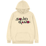 Squid Game Costume Pattern Printed Men's and Women's Loose Hooded Sweater