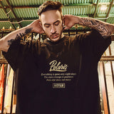 Men T-Shirts Loose Half Sleeve Bear Print