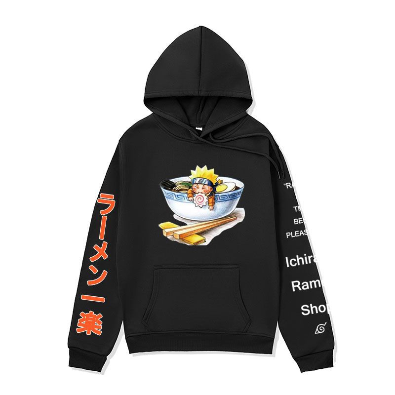 Anime Hoddies Nature Brushed Hoody