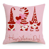 Valentine's Day Pillow Covers 4 Piece Random Styles Together, Love Festival Home Pillow Cushion Cover