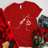 Valentine's Day T Shirt T-shirt plus Size Men's and Women's Printed Summer